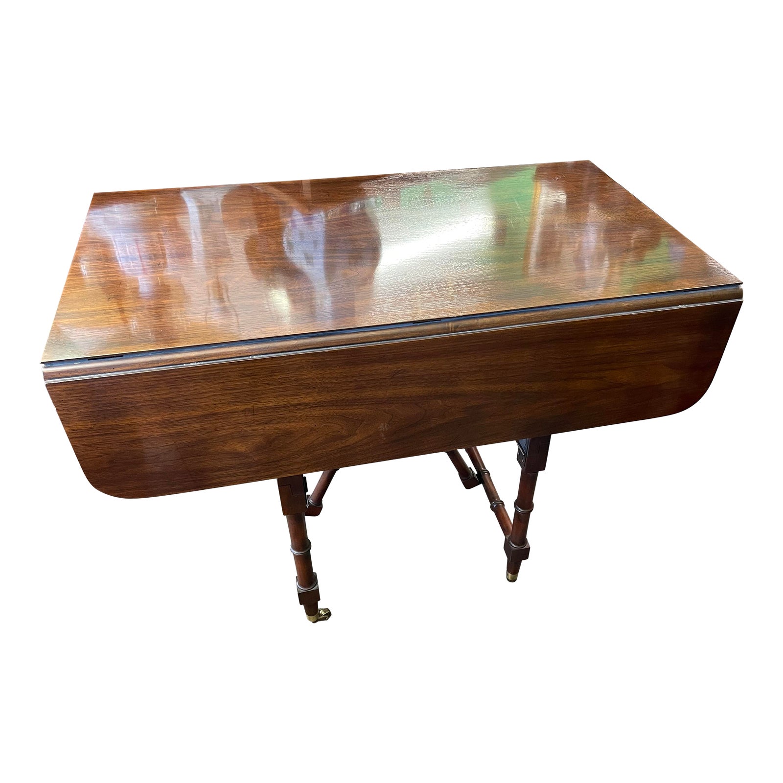 Baker Furniture Drop Leaf Table Coffee Table Chairish