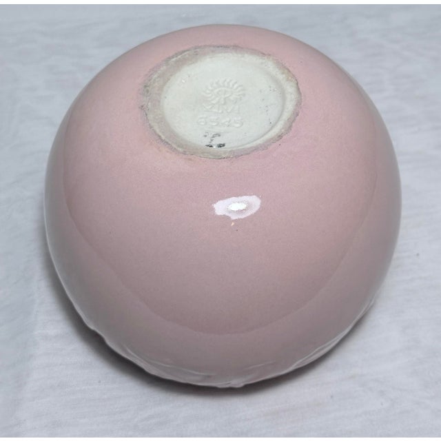 Blush 1926 Rookwood Pottery Cabinet Vase in Matte Blush Glaze, Shape 6545 For Sale - Image 8 of 8