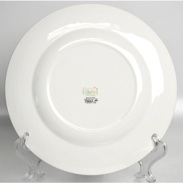 Art Deco Mid 20th Century Shelley Airplane Plates, Set of 6 For Sale - Image 3 of 4