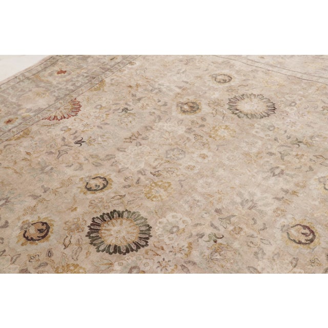 Hand-knotted in premium natural silk, this 9x12 rug is a breathtaking addition to Rug & Kilim’s Modern Classics...