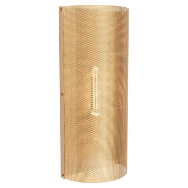 79 Wall Lamp in Brass with Aluminum and Steel with 18k Gold by Marine Breynaert For Sale - Image 12 of 12