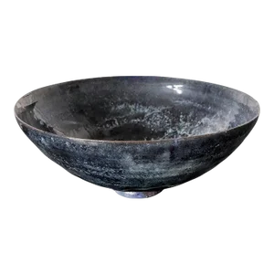 Ceramic Bowl with Expressive Glaze by Beatrice Wood