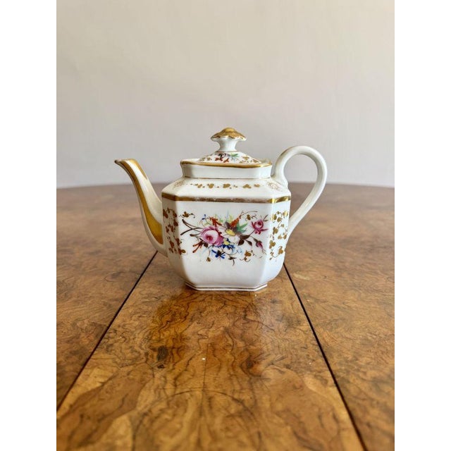 Late 19th Century Antique Porcelain Breakfast Set, 1880, Set of 8 For Sale - Image 5 of 7