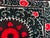 1960s Hand-Embroidered Brown Suzani Textile Wall Art For Sale - Image 5 of 6