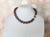 Brown Pietersite Beaded Necklace With Sterling Silver Pietersite Clasp, 18.5" For Sale - Image 9 of 11