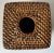Boho Chic Brown Woven Rattan Tissue Box Cover For Sale - Image 3 of 6