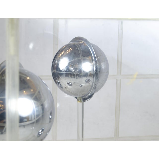 Transparent 1960s Op Art Translucent Acrylic Cube Sculpture by Argentine Author Martha Boto For Sale - Image 8 of 9