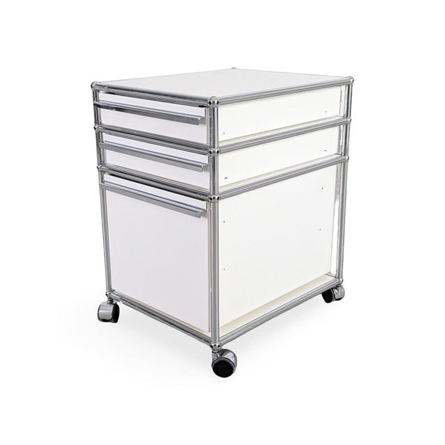 Rolling Container Office Cabinet from USM Haller For Sale - Image 4 of 8