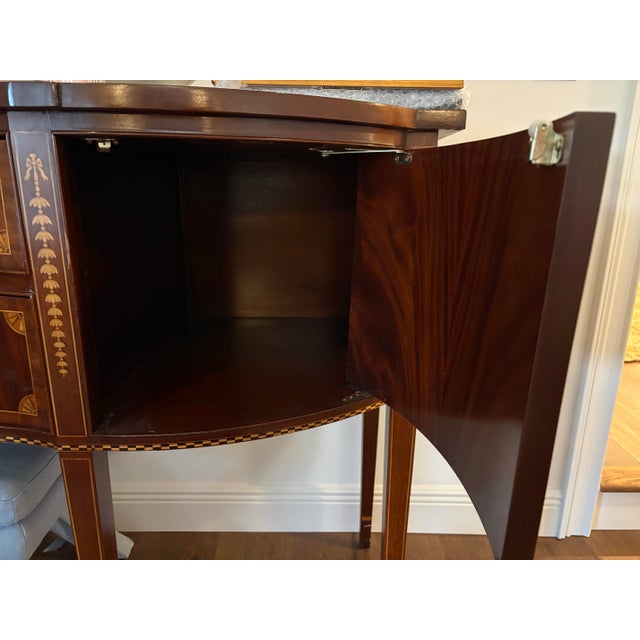 Wood 1980s Councill Mahogany Sideboard Table For Sale - Image 7 of 9