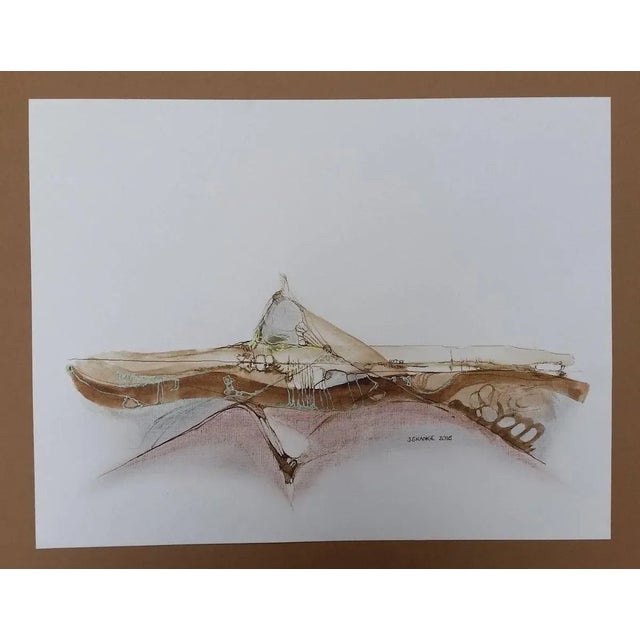 Beautiful painting by the artist Jacques Grange. Acrylic / varnish on Canvas Canson (250 grm). Work signed by the artist....