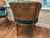 Textile Elegant Pair of Vintage Karges French Style Cane Back Armchairs For Sale - Image 7 of 10