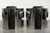 Industrial Industrial Black Cowhide Aviator Design Armchairs with Aluminium and Rivets, Set of 2 For Sale - Image 3 of 15