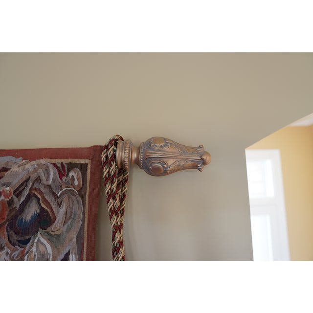 Vintage Tapestry Depicting Angels For Sale - Image 18 of 18