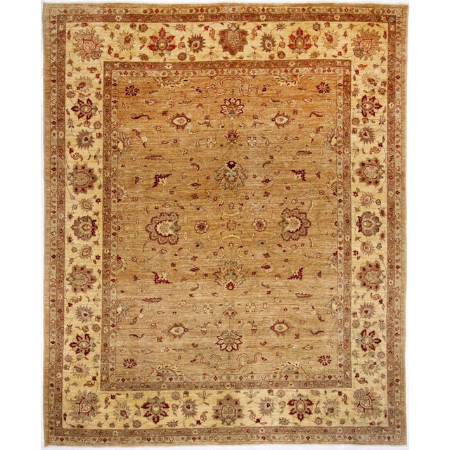 Middle Eastern Hand-Knotted Rug For Sale
