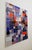 Contemporary "Squares / Orange Blue Grey" Large Abstract Oil Painting by Simon Findlay For Sale - Image 3 of 13