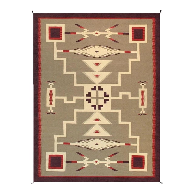 Tuscany Wool L. Brown Area Rug, 8'11'' X 12' 0'' For Sale
