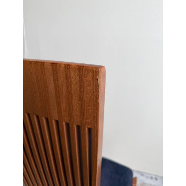 Brown Postmodern Slatted High-Back Dining Chairs by Pietro Costantini – Sculptural Italian Design 1980s For Sale - Image 8 of 10