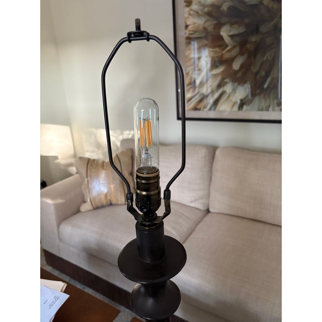 McGuire McGuire Arabesque Table Lamp For Sale - Image 4 of 8