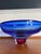 A striking example of late twentieth-century Scandinavian art glass, this signed centerpiece bowl was designed by Göran...