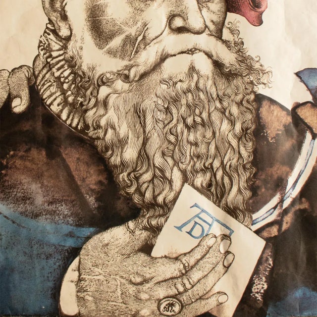 1960s 1968 "Cranach & Picasso" by Michael Mathias Prechtl, Original Poster For Sale - Image 5 of 12