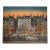 Vintage Paris Street Scene Offset Lithograph After Michel Delacroix For Sale