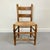Vintage French Decorative Wood Chairs, 1940, Set of 2 For Sale - Image 13 of 16