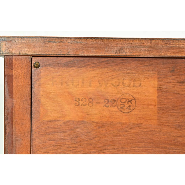 Kindel Furniture Georgian Carved Fruitwood Eight-Drawer Double Dresser, Circa 1980s For Sale - Image 15 of 16