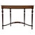 Wood Early 20th Century Antique English Mahogany Serpentine Side Table For Sale - Image 7 of 10
