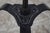 Vintage Colonial Style Iron & Hobnail Glass Tripod Floor Lamp For Sale - Image 10 of 11