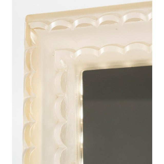 Vintage Festoon Mirror Frame by René Lalique, 1932 For Sale - Image 4 of 9