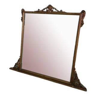 Mirror with Gilt Frame, 1940s For Sale