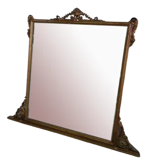 Mirror with Gilt Frame, 1940s