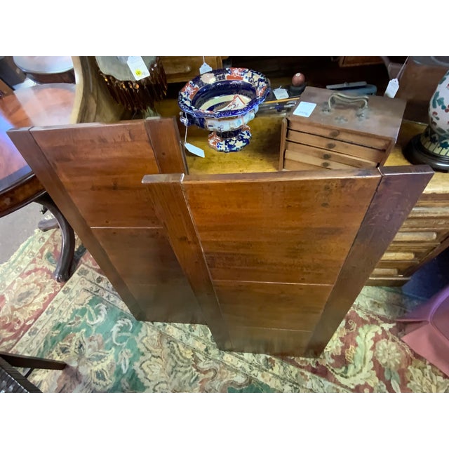 20th Century Oak Wood Rustic Dining Table For Sale - Image 18 of 18