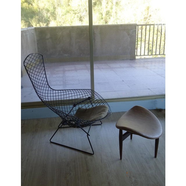 Mid-Century Modern Ottoman by H.W.Klein for Bramin, 1950s For Sale - Image 3 of 14