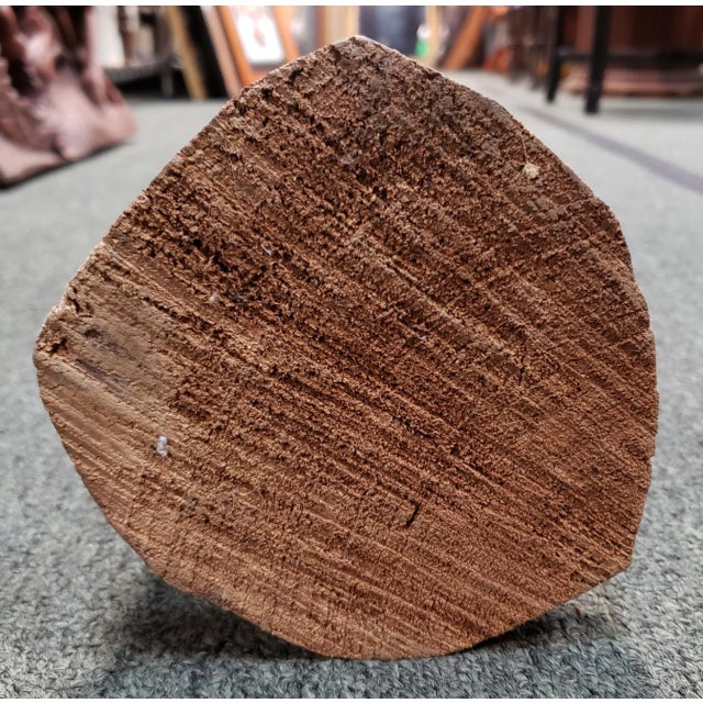 Mid 20th Century Mid 20th Century Old Wanderer Wood Carving Figurine For Sale - Image 5 of 6