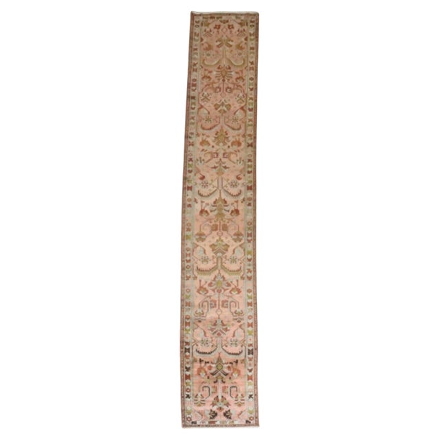 Persian Antique Zabihi Collection Persian Lilihan Runner - 2'8" x 16'9" For Sale - Image 3 of 10