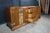 Mid-Century Fancher Chinoiserie Campaign Walnut Smoked Glass Buffet Credenza MCM For Sale - Image 12 of 18