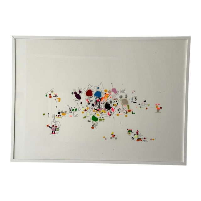 Xavi Carbonell Mixed Media on Paper For Sale