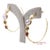 Contemporary Vintage 18k 750 Solid Yellow Gold Ippolita Hoop Earrings, A Pair For Sale - Image 3 of 12