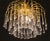 Pair of Lady White, Murano Chandelier White Drops, 1970s For Sale - Image 11 of 12