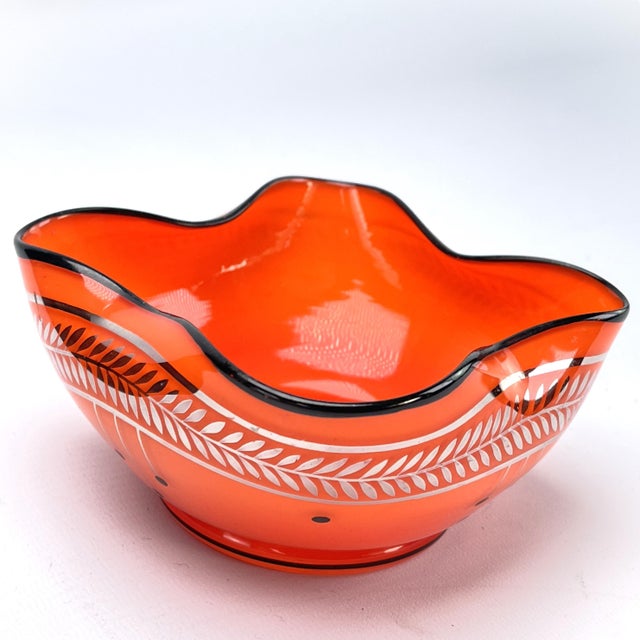 Art Nouveau Glass Bowl by Michael Powolny for Loetz, 1890s For Sale - Image 3 of 9