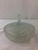 Art Deco Pressed Glass Covered Dish For Sale - Image 3 of 7
