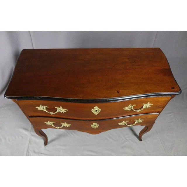Wood Antique Dresser in Walnut For Sale - Image 7 of 13