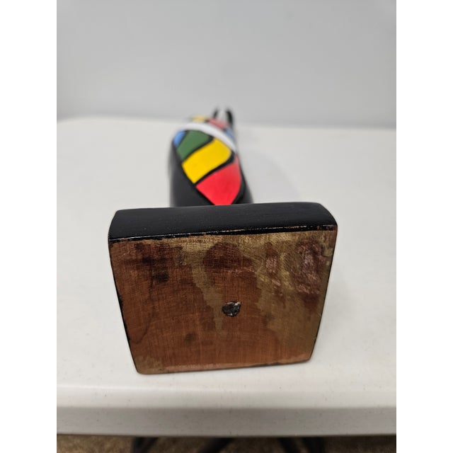 Domingo Gomez Modern Impressionist Wood Sculpture For Sale - Image 16 of 16