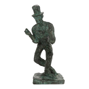 Arbit Blatas Modern Art Foundry Bronze Sculpture of Mime Marcel Marceau