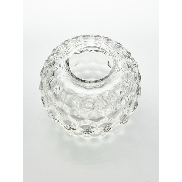 Fostoria Fostoria “American” Two-Piece Hurricane Candle Fairy Lamp For Sale - Image 4 of 6