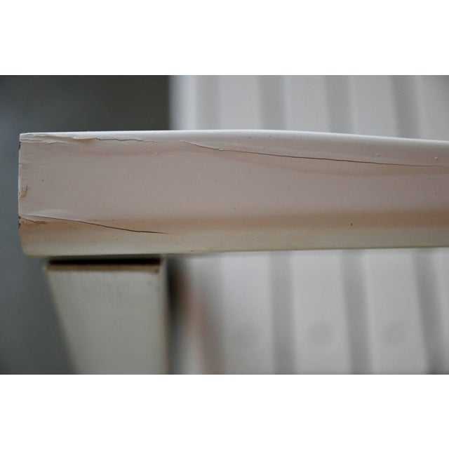 Italian Folding Chairs in White Lacquered, 1960s, Set of 2 For Sale - Image 14 of 15