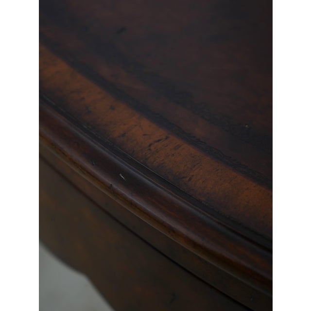 Maitland Smith Burlwood 1 Drawer Writing Desk For Sale - Image 10 of 18