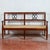 18th Century Style Bench with Raffia and Straw Seat For Sale - Image 14 of 15