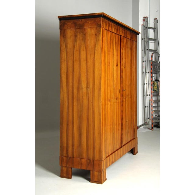 19th Century German Biedermeier Wardrobe, 1820 For Sale - Image 10 of 13